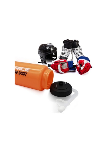 Suntek Futbol Boks Koşusu Için Spor Su Şişesi İçme Sıkma Turuncu