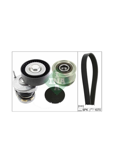 INA 529047520 Keilrippenriemensatz Audi/Seat/Skoda/Vw
