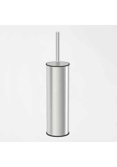 Banyo Seti 2'li Paslanmaz 3l Çöp Kovası + Klozet Fırçası Kolay Temizlik Krom