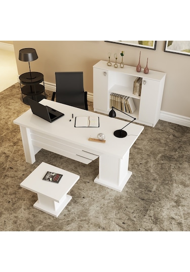 KALENDER DEKOR OPHİRA-1-2-4 OFİS BÜRO MASASI TAKIMI OPH01