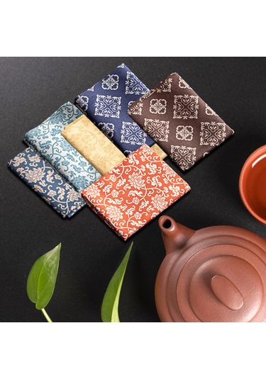 Homyl 6x Çin Emici Çay Havlusu Çaydanlık Tekrar Çok Renkli