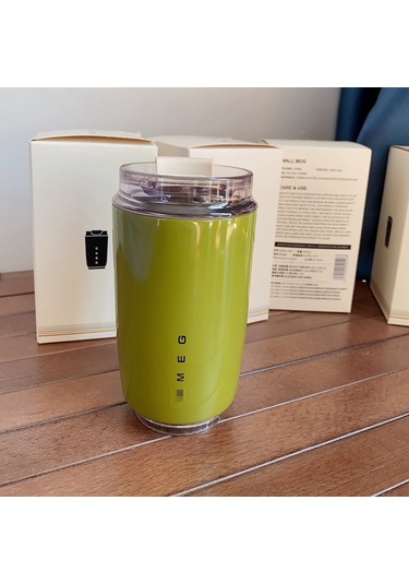 Smeg Paslanmaz Çelik Seyahat Kupası Yeşil