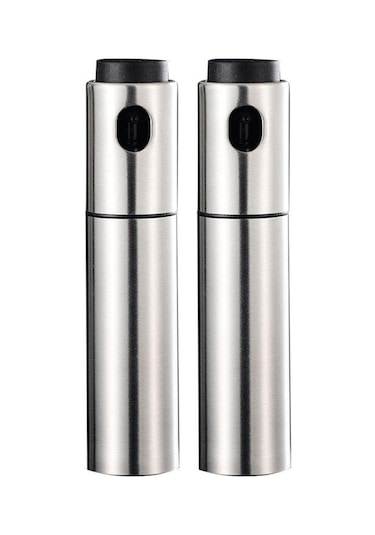 Suofeng Stahlçelik Yağ Spreyi - Barbekü, Fitnes Ve Mutfak İçin Basınçlı Kontrollü Zeytinyağı Spreyi 2 Adet Çok Renkli