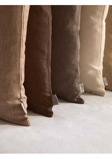 Dune Koleksiyonu 5'li Kırlent Kılıf Seti Bej