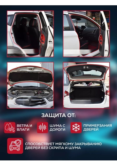 Kapılar İçin Otomobil Sızdırmazlık Contası 226683101