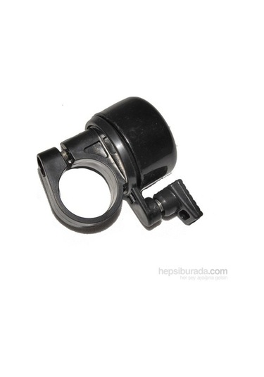 Tw Aluminyum Yüksek Tın Ses Vurmalı Bisiklet Zili Siyah