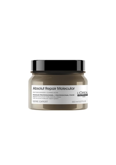 Absolut Repair Molecular Tüm Yıpranmış Saçlar İçin Yoğun Onarıcı Maske 150 Ml