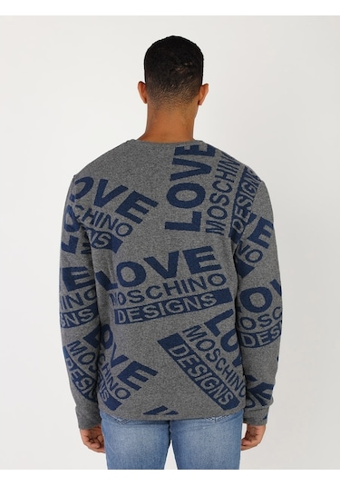 Moschino Yeni Moschıno Erkek Kazak (386794937) Beyaz