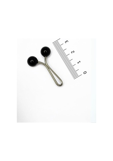 Eşarp Şal Klipsi 12 Adet İnci Model Klips 6 Siyah Ve 6 Beyaz Kadın Tesettür Aksesuar İğne Siyah - Beyaz