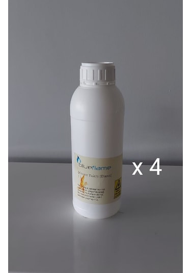 Blueflame Bio Ethanol Şömine Yakıtı 4 Litre