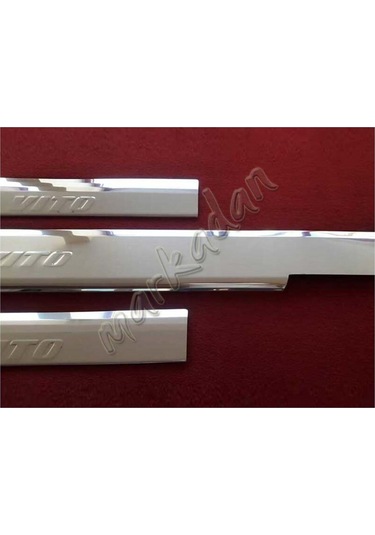 Db Chrome Mercedes Vito W638 Krom Kapı Eşiği 1996-2003 3 Parça P. (443485010)