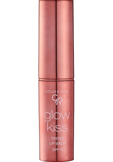 Golden Rose Glow Kiss Tinted Shea Yağı Hyaluronik Asit Ve Vitamin E İçeren Renkli Dudak Balmı 01 Vanilla Latte