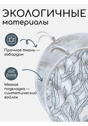 Textile Nn Sandalye Kılıf Yastık 35x35 Cm Yuvarlak 226497013 Beyaz