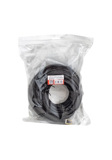 Cat7 Kablo 15 Metre Siyah Powermaster Pmcat715