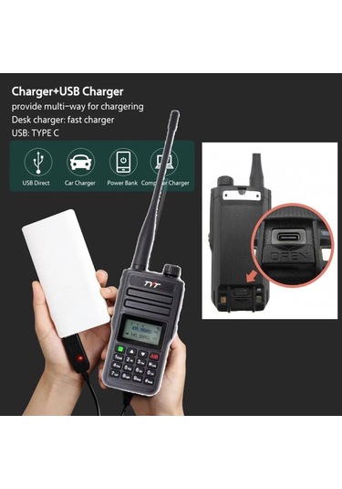 Tyt Th-uv99 Dual Band El Telsizi Ip68 Type-c Yeni Tasarım