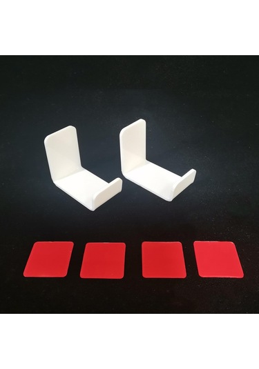 Suntek 4x Akrilik Kulaklık Standı Askı Dağı Oyun Beyaz