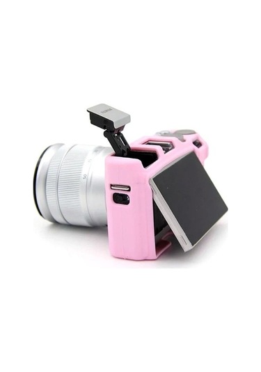 Pazly Fujifilm Xa3/xa10/xa5/xa20 Yumuşak Silikon Kılıf - Çizilmez Pembe Kamera Kapağı