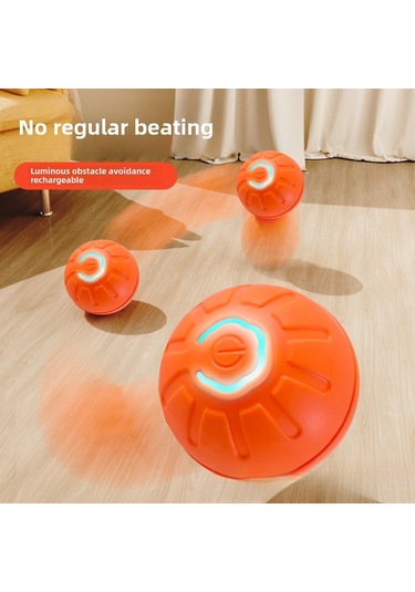 Hangfox Köpekler İçin Otomatik Egzersiz Topu - Dayanıklı Abs-silikon, İç/ön Dış Kullanım, Kendini Eğlendirir Ve Sıkıntıyı Giderir Mavi