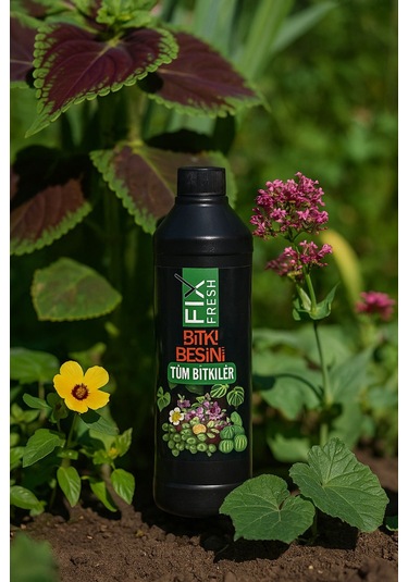 Organik Sıvı Bitki Besini 500 Ml Tüm İç & Dış Mekan Bitkileri İçin 500 ML