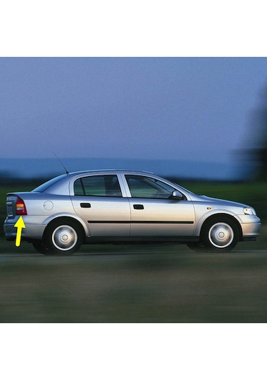 Opel Astra G Sedan 98-04 Sağ Arka Stop Fren Lambası Sarı Sinyalli