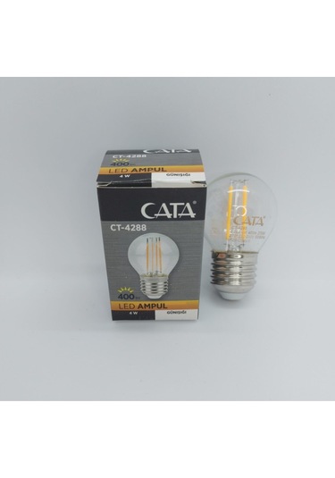 4 W Led Ampul E27 Duylu 2700k Günışığı Ct-4288 Gün Işığı E27 Led Ampul 1501 - 2200 Watt Var