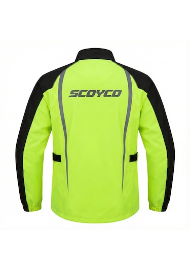 Scoyco Rc-10 Alt Üst Yağmurluk Takım Neon