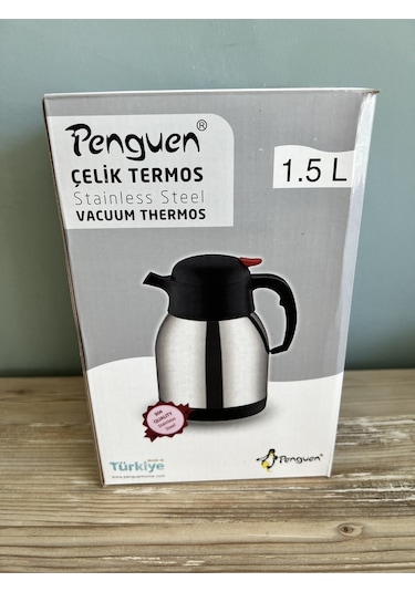 PENGUEN 1.5LT TOMBUL ÇELİK TERMOS 1150P