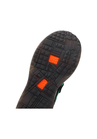 Aırboos Erkek Sneakers - Sıyah Yesıl 001