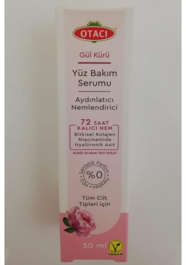 Otacı Gül Kürü Yüz Bakım Serumu 30 ML