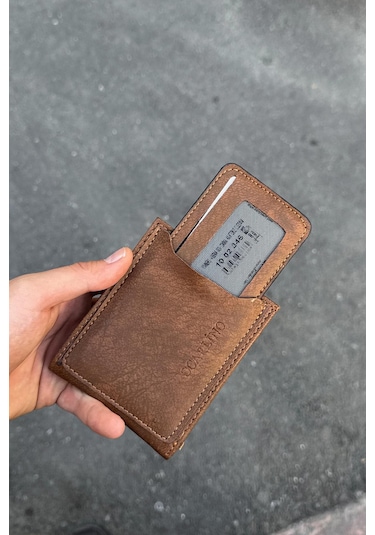 Flaw Basic Erkek Cüzdan Kahverengi Kahverengi