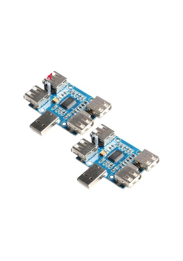 2pc/1pc Usb Hub Kartı Usb2.0 Hub Konsantratörü Dc 5v 4-female Usb Genişleme Modülü