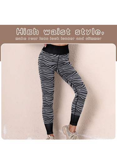 Ximistore9 Kadınlar İçin Yüksek Bel Dikdörtgen Desenli Yoga Tayt, Spor Ve Egzersiz İçin Dar Kesimli Uzun Pantolon Koyu Mavi