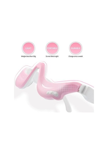 3d Ems Mikro-akım Darbe Gözü Rahat Masaj Isıtma Tedavisi U3e91w Pembe
