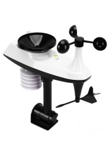 Kablosuz Dijital Hava İstasyonu Sıcaklık, Nem, Rüzgar Ve Yağmur Ölçer Lcd Ekranlı