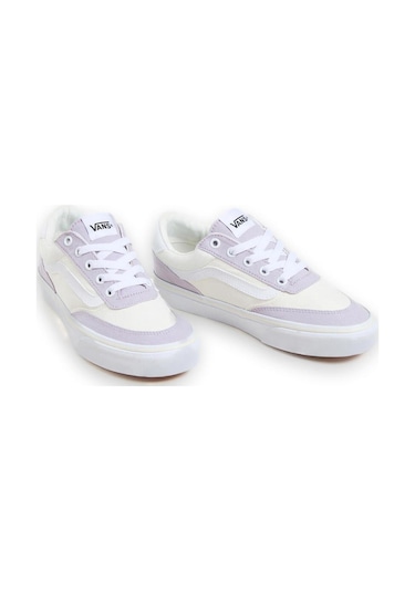 Vans Vn000d7u Brooklyn Ls Sneakers Lila Unisex Spor Ayakkabı Yeşil Çok Renkli