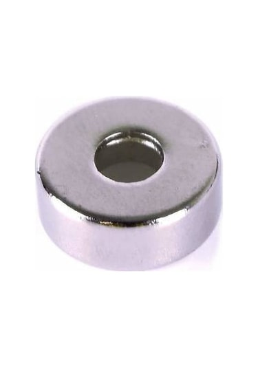 Neodyum Mıknatıs D15X5X5 Delikli 5 Adet