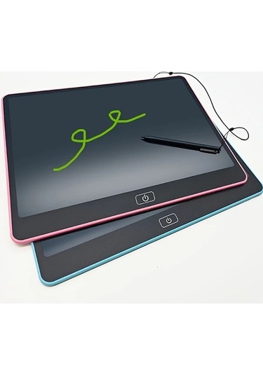Trendooze Gaojunshop01 16 Lcd Çizim Tableti - Açık Mavi, Eğitici Doodle Tahtası Açık Mavi