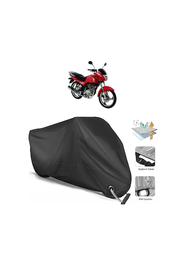 Salcano Wolf Motosiklet Branda (Bağlantı, Kilit Uyumlu)-Siyah (457274371)