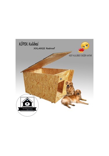 Köpek Kulübesi Redroof Xxl Dev Su Geçirmez