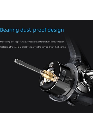 Mufunye Tam Metal Konstrüksiyonlu Spinning Reel - Çok Amaçlı Uzak Atış Balık Makinesi, Toptan Satış Da4000 Modeli