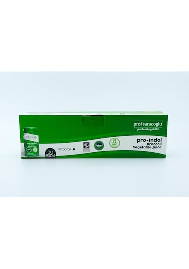 Prof Saracoglu Pro-Indol Organik Brokoli Shot 300 ML