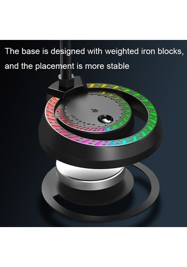 Wondernest Rgb Aydınlatma Efekti Bilgisayar Masaüstü Mikrofonu, Anında Entegrasyon