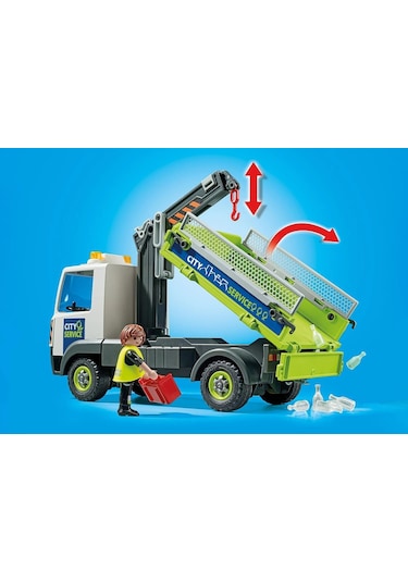 Playmobil Atık Konteyner Taşıma Kamyonu - 71431