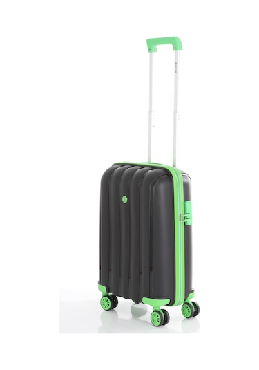 Mçs Polipropilen Valiz V305 55 Cm Siyah/hardal