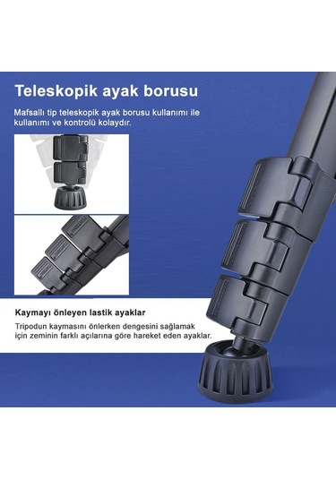Yunteng Vct-668 Youtuber Için Tripod