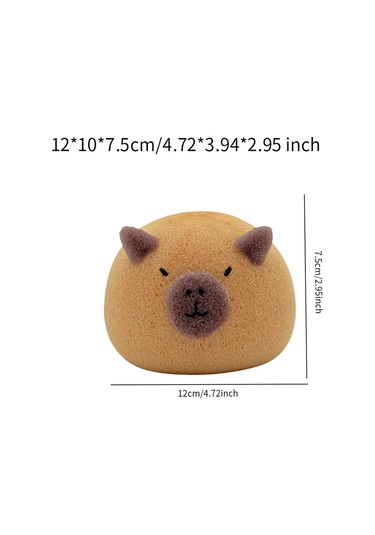 Homyl Banyo Süngeri Kapibara Topu Tekrar Kullanılabilir Çok