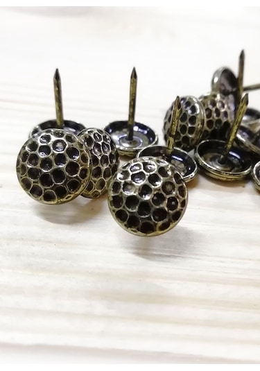 200 Adet 11 mm Petek Kabara Raptiye Hobi Çivisi Koltuk Çanta Tasarım Aksesuar Süsü