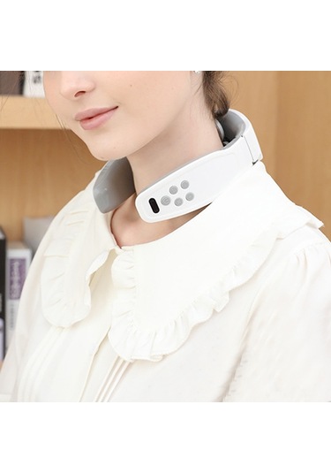 Şarj Edilebilir Ev Elektrikli Nabız Şok Boyun Masajı Akıllı Vücut Masajı Çok Renkli