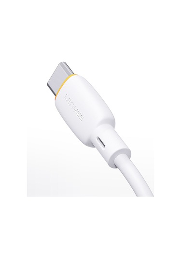 Lenyes Lc548-tc Usb-a To Type-c Data Ve Şarj Kablosu 12w 1m Beyaz Beyaz
