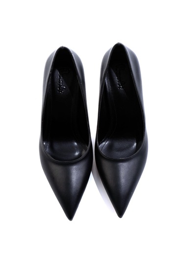 Siyah Kadın Klasik Topuklu Ayakkabı K01565015309 Siyah